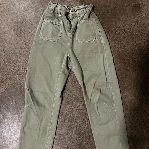 Zara Jeans Zara Paper Bag Jeans Poshmark